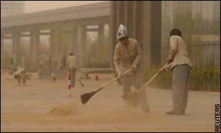 dust storm in beijing