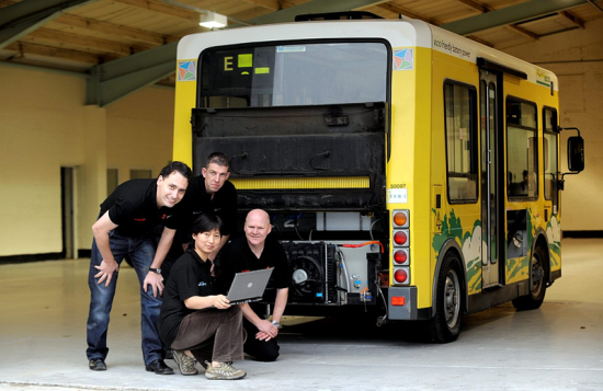 eco2trans project hydrogen buses sunderland