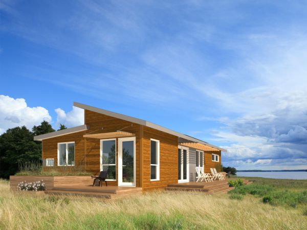 Eco friendly modular home