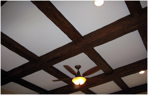 Eco-friendly options available to create false wood ceiling beams