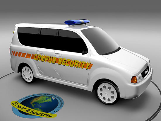ecov all electric vehicle by environmental transpo