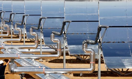 egypt plans 100mw solar power plant