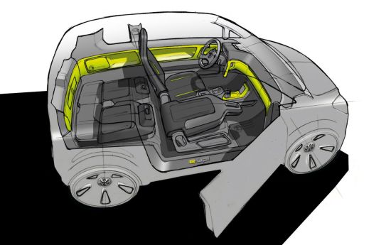 electric e up city car 6