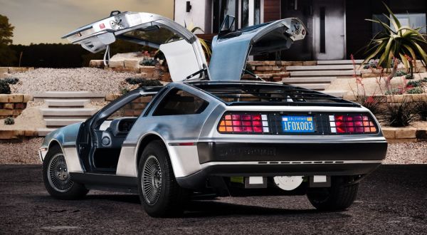 electric DeLorean