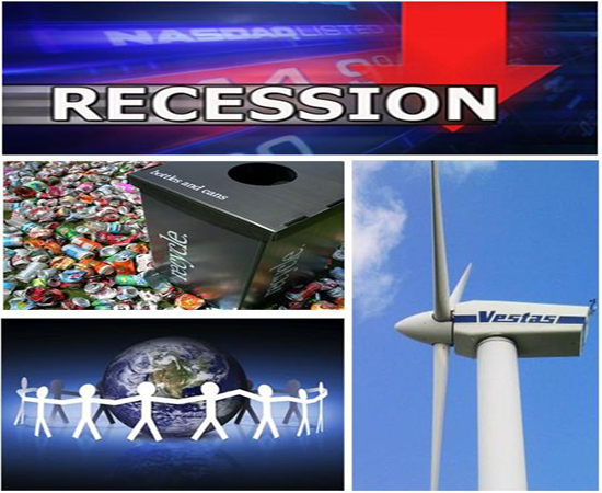 environment in the times of recession