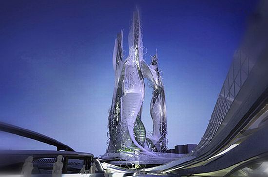 evolving skyscraper by vahan misakyan for armenia