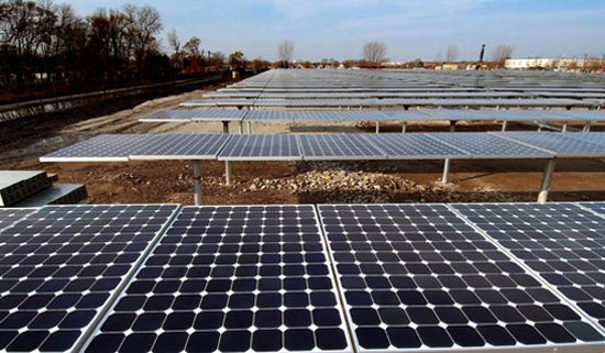 exelon city solar photovoltaic power plant