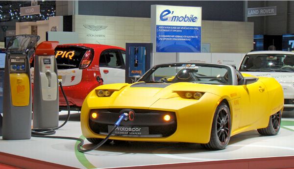 fast charging electric car