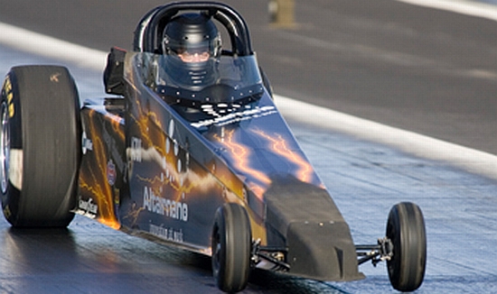 fastest electric dragster