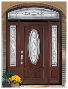 fiber glass door