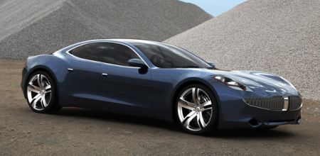 fisker automotive four door sports sedan