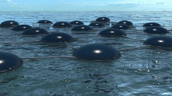 Floating Marine Solar Cells