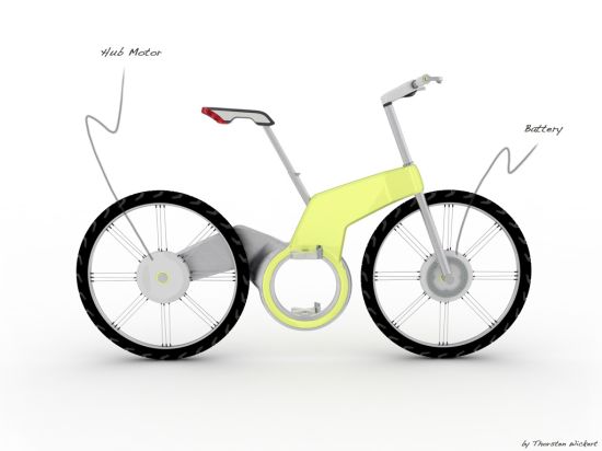folding electric bicycle 6