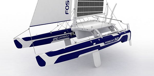 foscat 32 folding solar catamaran 6