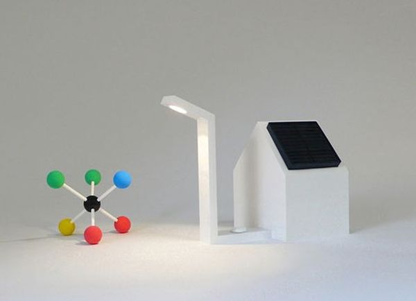 Free Power Solar Powered LED Desk Lamp by Victor Vetterlein