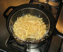 fries cooking
