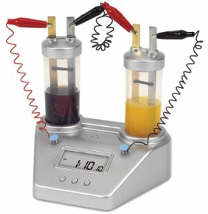 fruit juice run clock