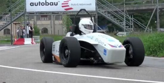 furka race car prototype by amz racing team for fo