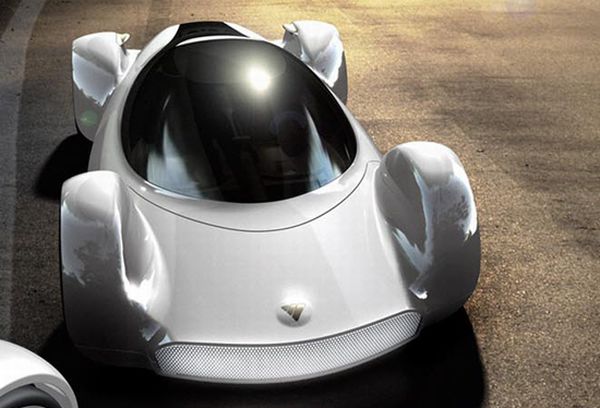 Futuristic supercar concepts powered by solar energy