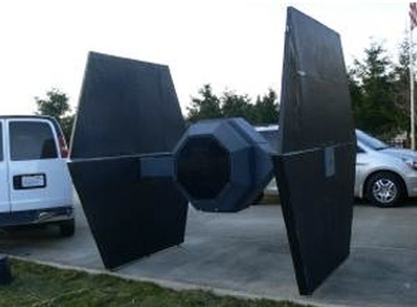 Giant TIE Fighter