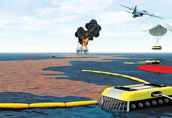 global response group aeros oil spill cleaning sys