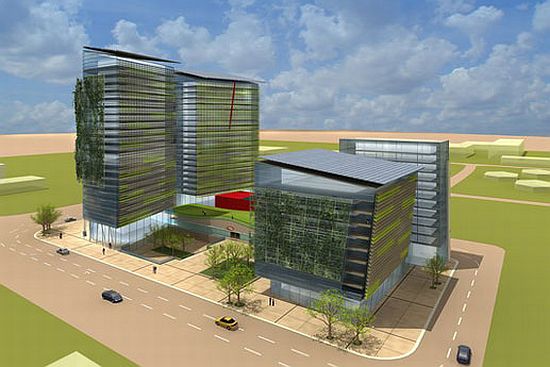go green towers by kk architects 1