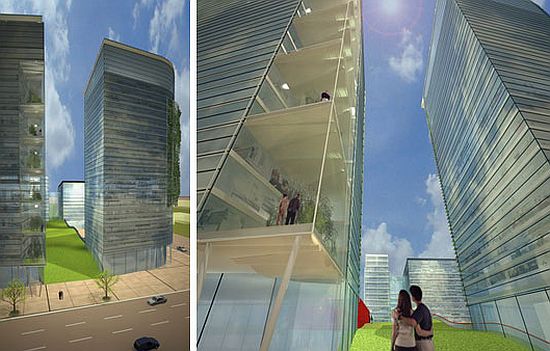 go green towers by kk architects 2