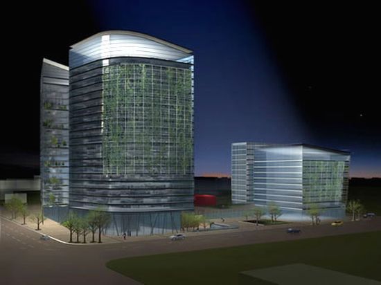 go green towers by kk architects 3