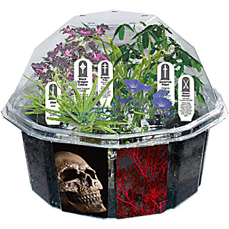 gothic graveyard garden