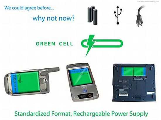 green cell 2 battery