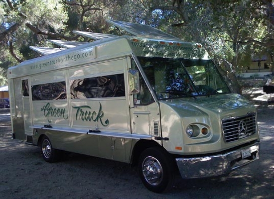 green truck