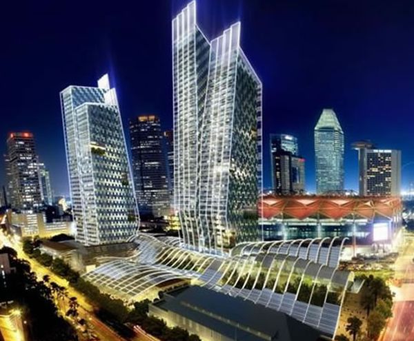 Green City in Singapore's skyline