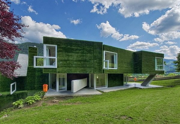 Green Facade House in Austria