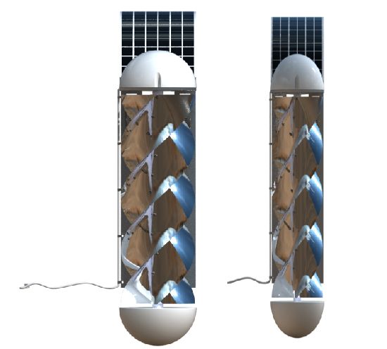 greenerator concept wind and solar energy generato