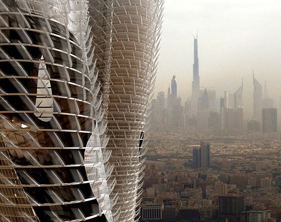 gullwing twin wind towers by arxx studio 1