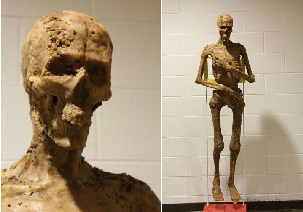 Guy Makes Life-Size Mummy Out of McDonald’s Food