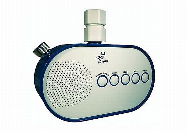 H2O Water Powered Shower Radio