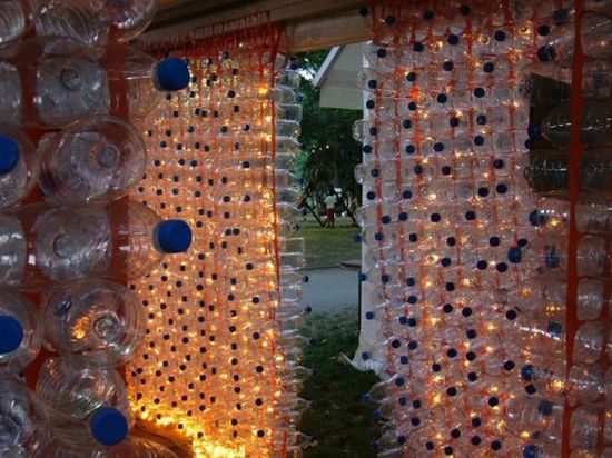 hadek plastic bottle installation by carminati dam