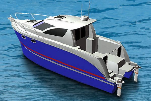 hybrid catamaran 2
