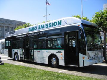 hybrid fuel cell bus