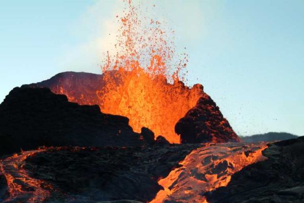 Iceland Volcano Drilling Concept