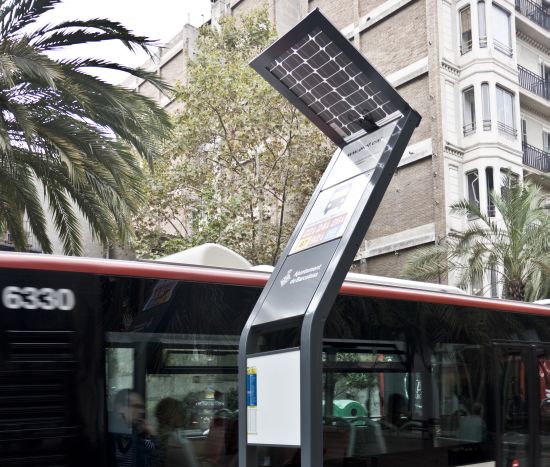 ied barcelona solar bus stop 2