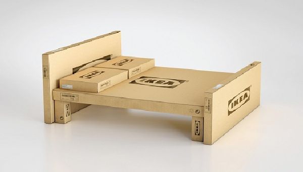 IKEA Furniture out of its own cardboard