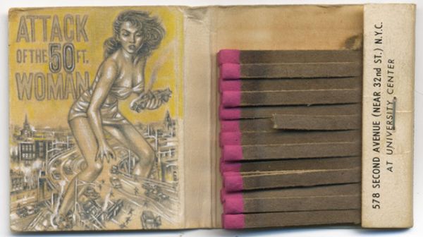 Incredible Miniature Drawings on Matchbook Covers