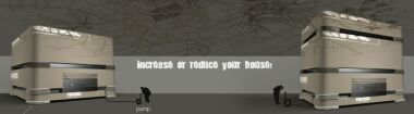 inflated house