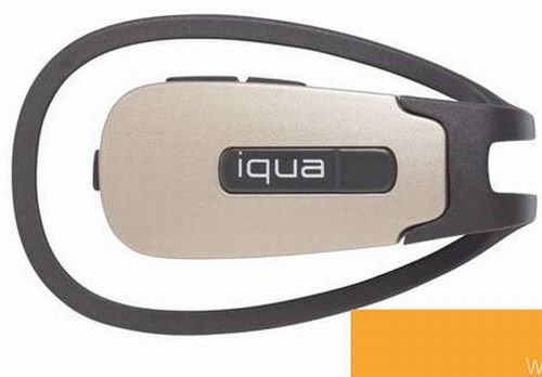 iquas solar powered bluetooth headset