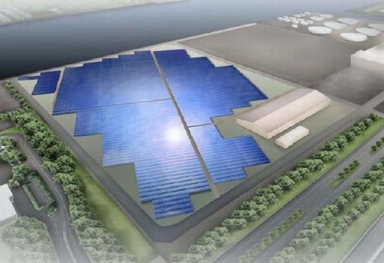 japan solar power plant