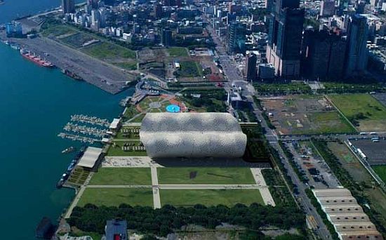 kaohsiung exhibition and convention centre by cox 