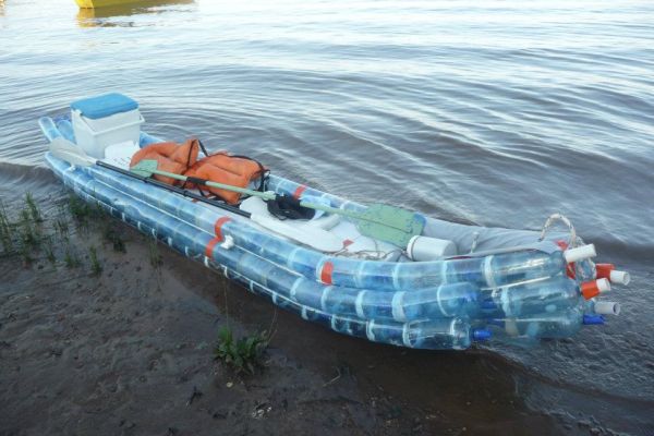 Kayak Made from Recycled Bottles