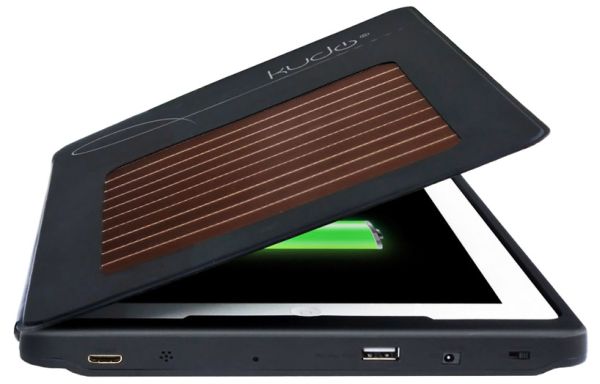 kudo solar-powered iPad case